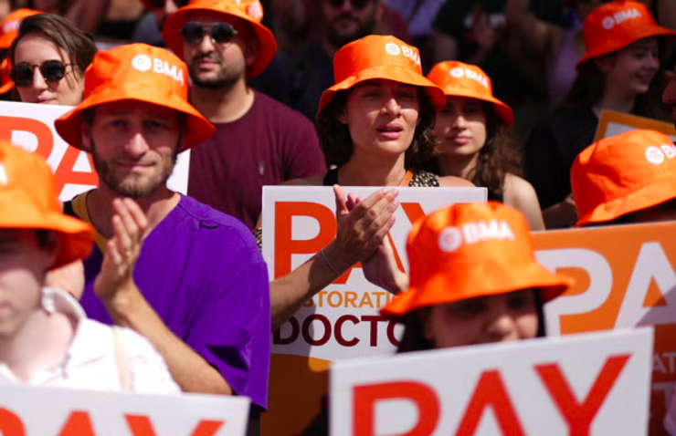 Junior doctors in England could be asking for more soon.