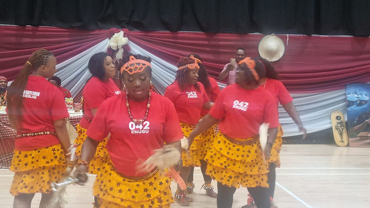 Performance by Enugu women in Sunderland