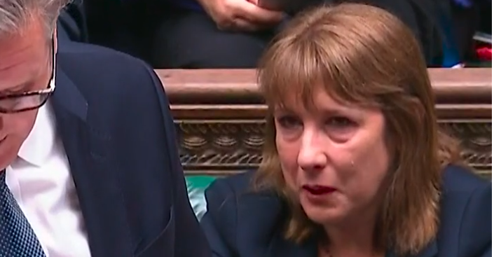 Reeves cries through PMQs: The Telegraph