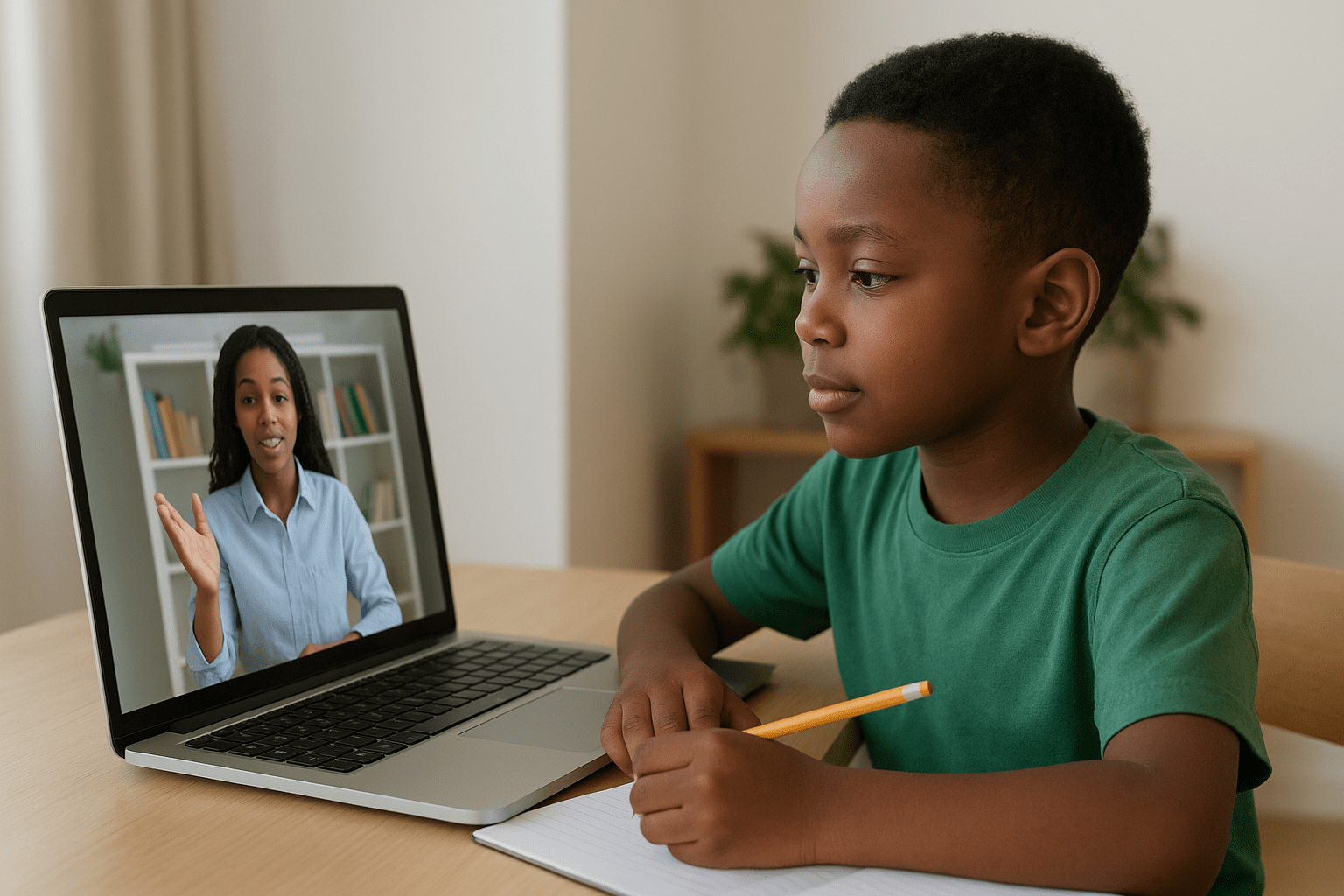 Online learning for children