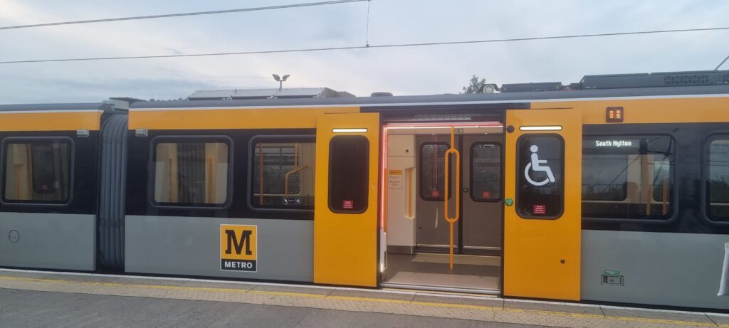 The new Tyne and Wear Metro fleet.