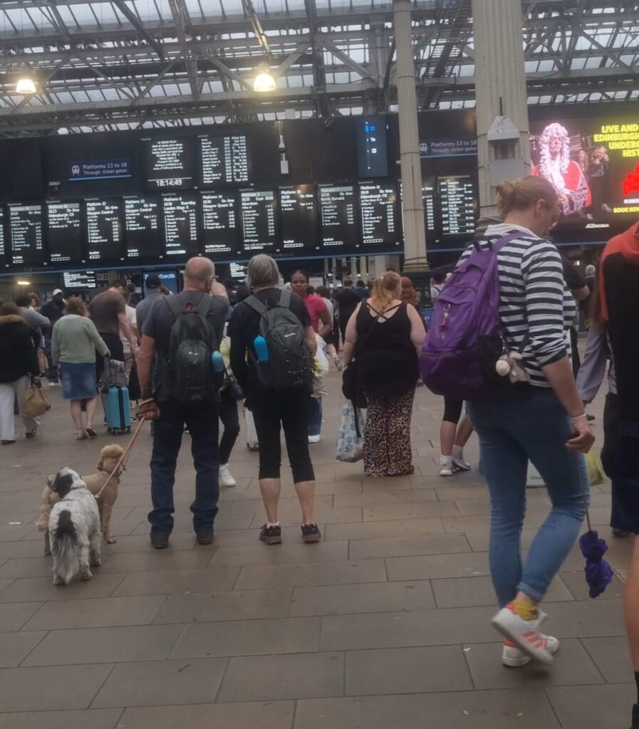 Edinburgh Waverly station